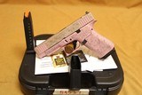 NEW! Glock G48 PINK CHAMPAGNE Cerakote, Engraved (LIPSEY'S EXCLUSIVE) 9mm - 1 of 12