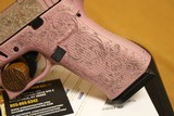 NEW! Glock G48 PINK CHAMPAGNE Cerakote, Engraved (LIPSEY'S EXCLUSIVE) 9mm - 3 of 12