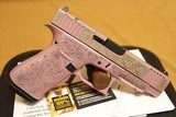 NEW! Glock G48 PINK CHAMPAGNE Cerakote, Engraved (LIPSEY'S EXCLUSIVE) 9mm - 8 of 12