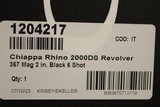 NEW Chiappa Firearms Rhino 200DS Small (357 Magnum, BLACK) CF340.216 - 3 of 3