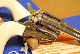 MINT CONSECUTIVE PAIR Colt Single Action Army (Nickel, Ivory & Gold, 45 LC, 4.75