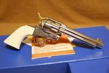 MINT CONSECUTIVE PAIR Colt Single Action Army (Nickel, Ivory & Gold, 45 LC, 4.75