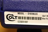 NEW Colt 1911 Series 70 Competition Government .45 ACP PISTOL, BLUE - O1970CCS - 2 of 4