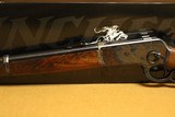 LNIB Winchester Model 1886 HIGH GRADE Saddle Ring Carbine (45-70 22-inch) 1 of 201, Davidson's Exclusive Color Case Hardened - 7 of 16