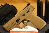 NEW SIG Sauer P322 22LR Pistol (4-inch, 20RD, COYOTE) 322C-COY-TACPAC - 2 of 4