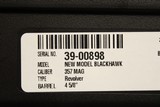 NEW Ruger New Model Blackhawk (357 Magnum, 4.6