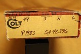 Colt Sheriff's Model w/ Box (Nickel, 44 Spl/44-40, 3-inch) SAA - 14 of 14