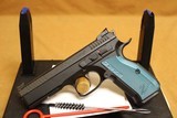 UNFIRED CZ Shadow 2 (9mm Pistol, Black and Blue) 91257 - 1 of 4