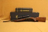 Browning SA-22 Grade I w/ Leupold FX-I (22LR, 4x28 Fine Duplex) SA22 - 5 of 12