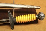 Second Model German Luftwaffe Dagger (Richard Herder/Solingen) WW2 2nd - 6 of 9