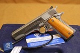 Colt Gold Cup National Match (45 ACP, Stainless) Mk IV 1911 Series 80 - 1 of 6