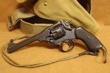 Webley Mark VI w/ Rig (45 ACP, 1916) British MK6 MK 6 MKIV C&R WW1/WW2 - 2 of 19