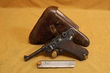 DWM 1918/1920 Luger Double-Date Rework w/ Rig, 2 Mags German WW2 - 1 of 22