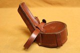 RARE WW1 German Artillery Snail Drum w/ Holster, Extras - 8 of 10
