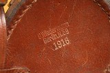 RARE WW1 German Artillery Snail Drum w/ Holster, Extras - 9 of 10