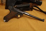 DWM Lange P.08 1917 Artillery Luger (w/ Holster, 2 Mags) German WW1 - 13 of 23