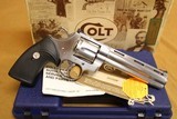 Colt Python w/ Original Box, Case (1994, 6-inch, 357 Magnum, Stainless) - 4 of 8
