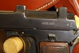 Steyr Hahn Model 1911 Pistol w/ Holster (Austrian, WW1) - 6 of 11