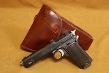 Steyr Hahn Model 1916/1912 9mm w/ Holster (Eagle/L, German Police, WW2) - 1 of 17
