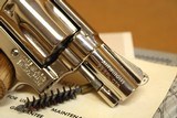 MINT Smith and Wesson Model 38 Bodyguard w/ Box (NICKEL, 2