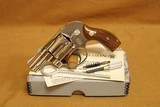 MINT Smith and Wesson Model 38 Bodyguard w/ Box (NICKEL, 2", C&R) S&W