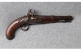 A. WATERS 1837 FLINTLOCK PISTOL - 2 of 3