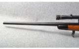 Custom German Mauser BYF 98 in.22/250. The barrel is 26
