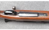 Custom German Mauser BYF 98 in.22/250. The barrel is 26