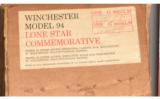 WINCHESTER MODEL 94 LONE STAR COMMEMORATIVE Set - 2 of 9
