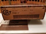 Colt Python 8" 357 Mag Royal Blue in Matching Box - 14 of 15