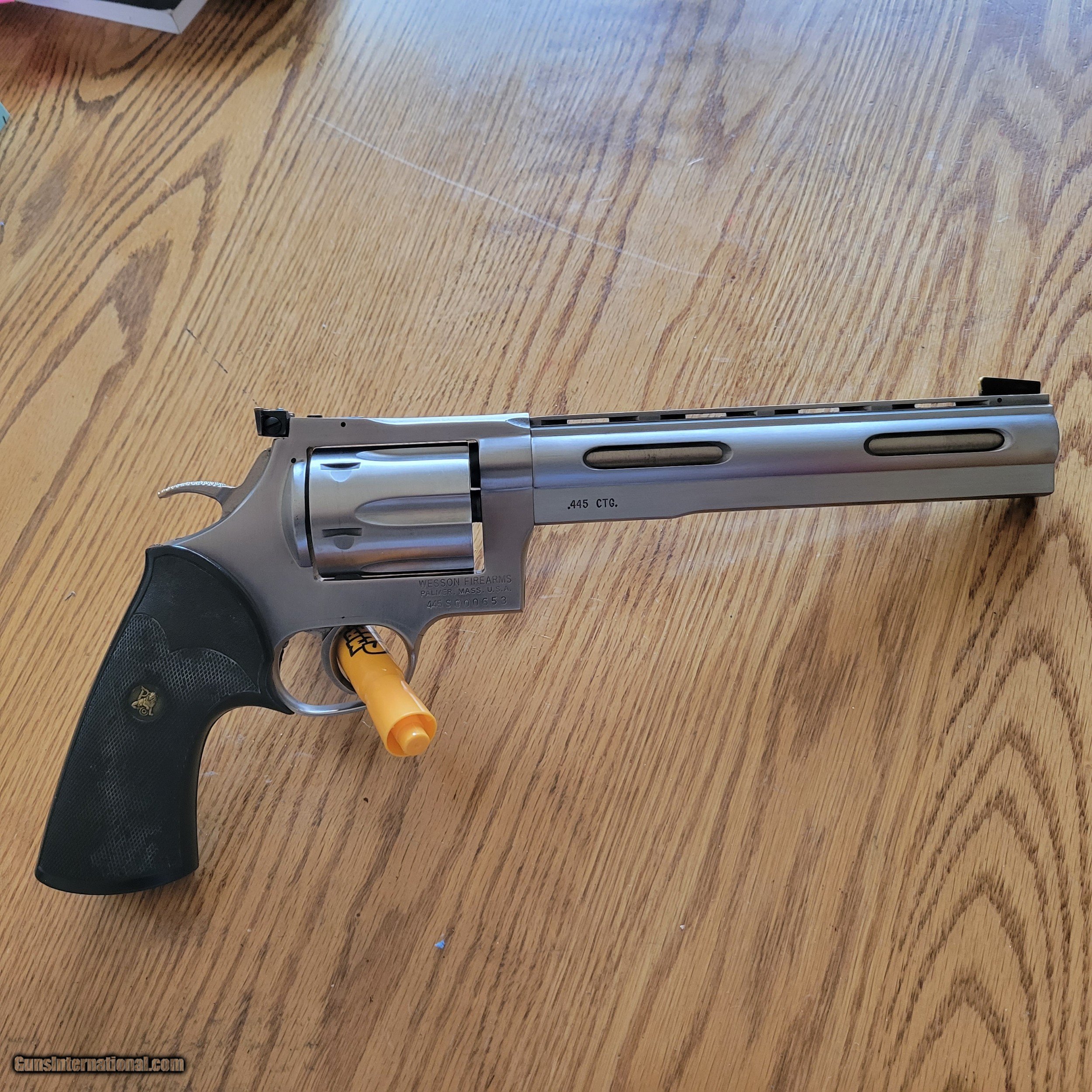 Dan Wesson 445 Super Mag also shoots 44 Magnum