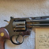 COLT PYTHON 1957 WITH BOX SERIAL 2706 - 9 of 15