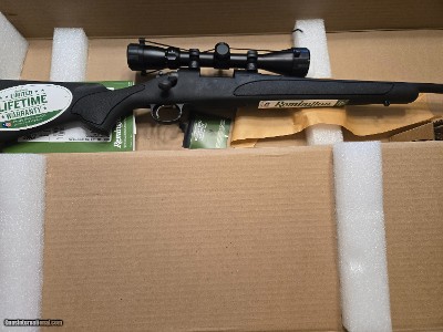 Remington 700 ADL youth with 3-9 scope and length of pull adjustment spacers