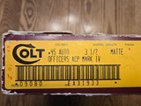 Colt 1911 Mark IV Officers ACP 3 1/2" Matte - 11 of 11