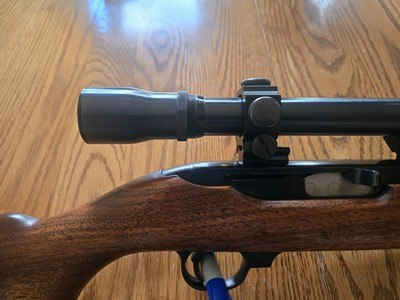 Ruger 1963 44 Carbine w Weaver V8 2.5-8 - Image 3 of 15