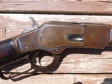 Winchester 1873 .38-40 very good bore/made 1889 no ffl - 2 of 12