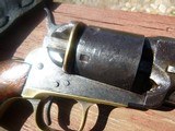 Colt 1851 Navy Conversion to .38 center fire with period home-made holster/matching numbers - 2 of 8