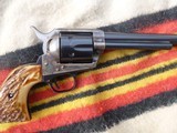 +Beautiful Colt 3rd Gen 1978 made .45LC 7&1/2" real Stag grips - 2 of 7