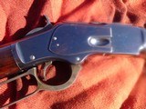 Beautiful 95%+ Winchester 1873 3rd Model .38-40 bright bluing and case colors with Cody letter - 2 of 15