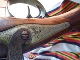 Antique Engraved Percussion Double Barrel 16 ga nice condition and shootable after a gunsmith check - 13 of 13