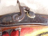Asa Waters .54 percussion single shot pistol Mexican War? cartouches, nice condition - 3 of 4