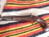 Asa Waters .54 percussion single shot pistol Mexican War? cartouches, nice condition - 2 of 4