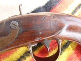 Asa Waters .54 percussion single shot pistol Mexican War? cartouches, nice condition - 4 of 4