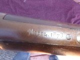 First Model Winchester 1873 lettered 28