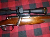Mannlicher Schoenauer Carbine 7x57 Leopold 3x9 scope, nice - 6 of 8