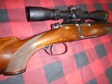 Mannlicher Schoenauer Carbine 7x57 Leopold 3x9 scope, nice - 1 of 8