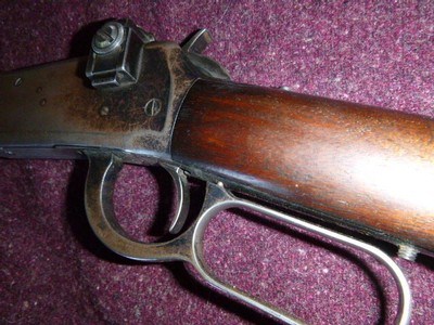 94 Carbine in .32 Spl with receiver sight/ Excellent Bore - Image 6 of 11
