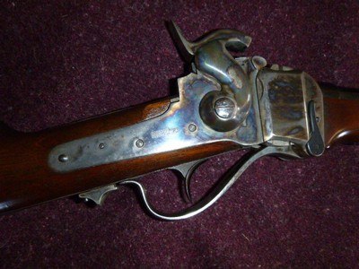 Garret Sharps replica of Indian Wars SRC in 50-70 - Image 1 of 13
