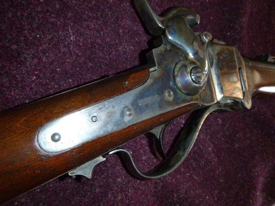Garret Sharps replica of Indian Wars SRC in 50-70 - Image 3 of 13