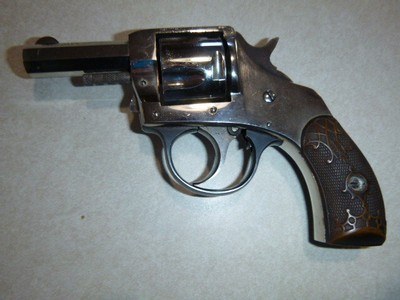 Collection of 4 .32 & .38 Rimfire revolvers, Nickel finish, all working - Image 1 of 8